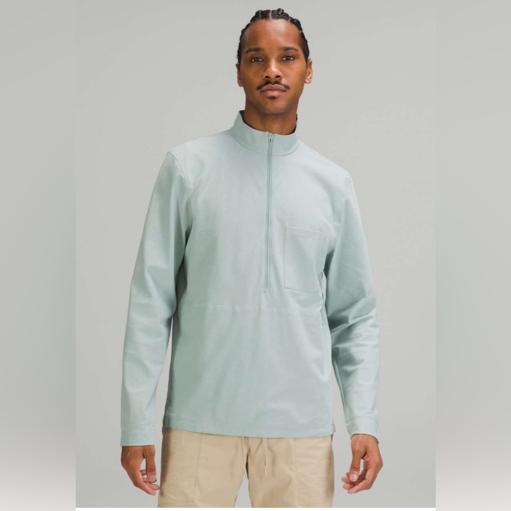 Mens Lululemon WovenAir Half Zip